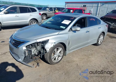 2015 Nissan Altima 2.5 Sl из США, поврежденный, VIN 1N4AL3AP0FN354014